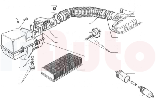 Fiat 124 Spider/Coupe Kraftstoffsystem