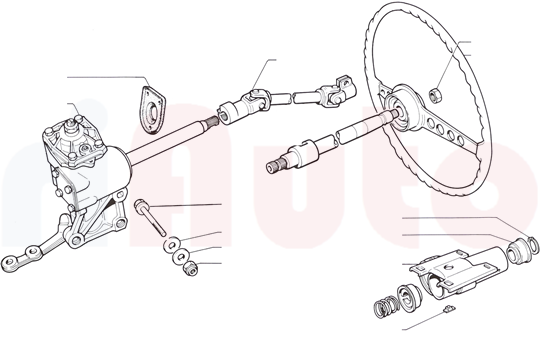 Fiat 124 Spider Steering Spare Parts Page 1 - riAuto