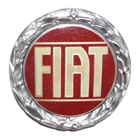 Fiat Emblem Silber