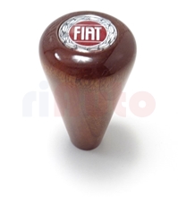 Schaltknauf Holz Fiat-Emblem