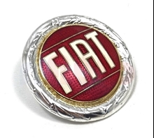 Fiat Emblem Silber