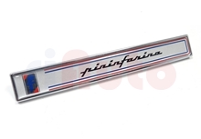 Schriftzug Pininfarina Kotflügel