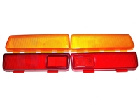 Satz Gläser/Kappen Rücklichter